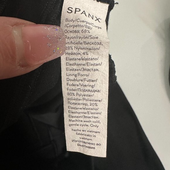 Spanx Ponte The Perfect Hi Rise Flare Pull On Pants 31" 20252R Black Womens XS - Picture 14 of 16